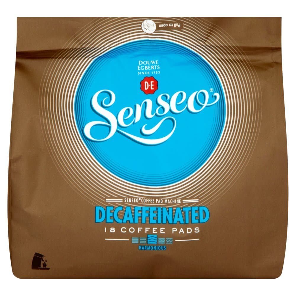 Douwe EgbertsSenseo Decaffeinated Coffee 18 Pads (Pack of 5, Total 90 Pods)