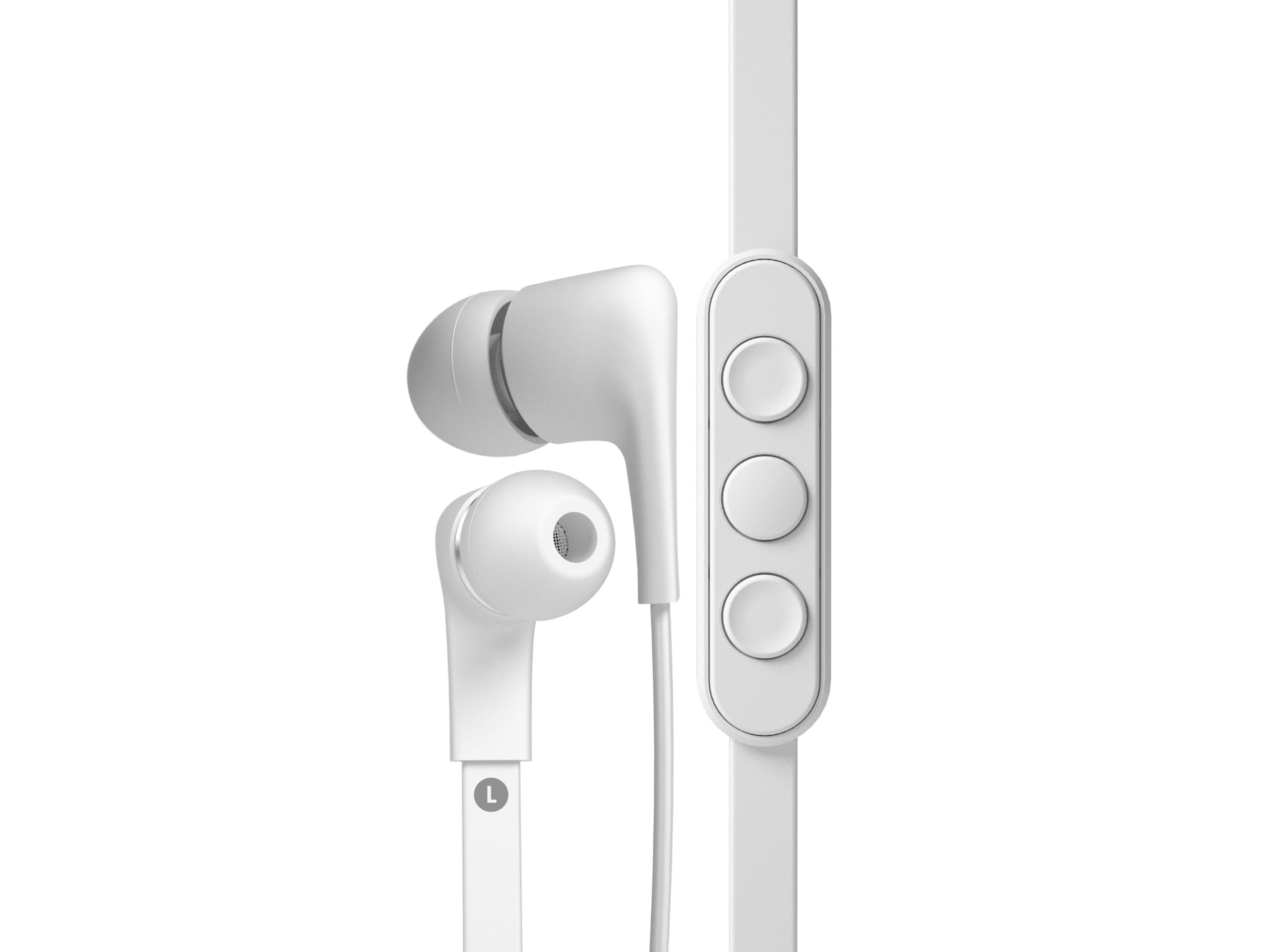 JAYS Five Headphones for Apple iPhone - White