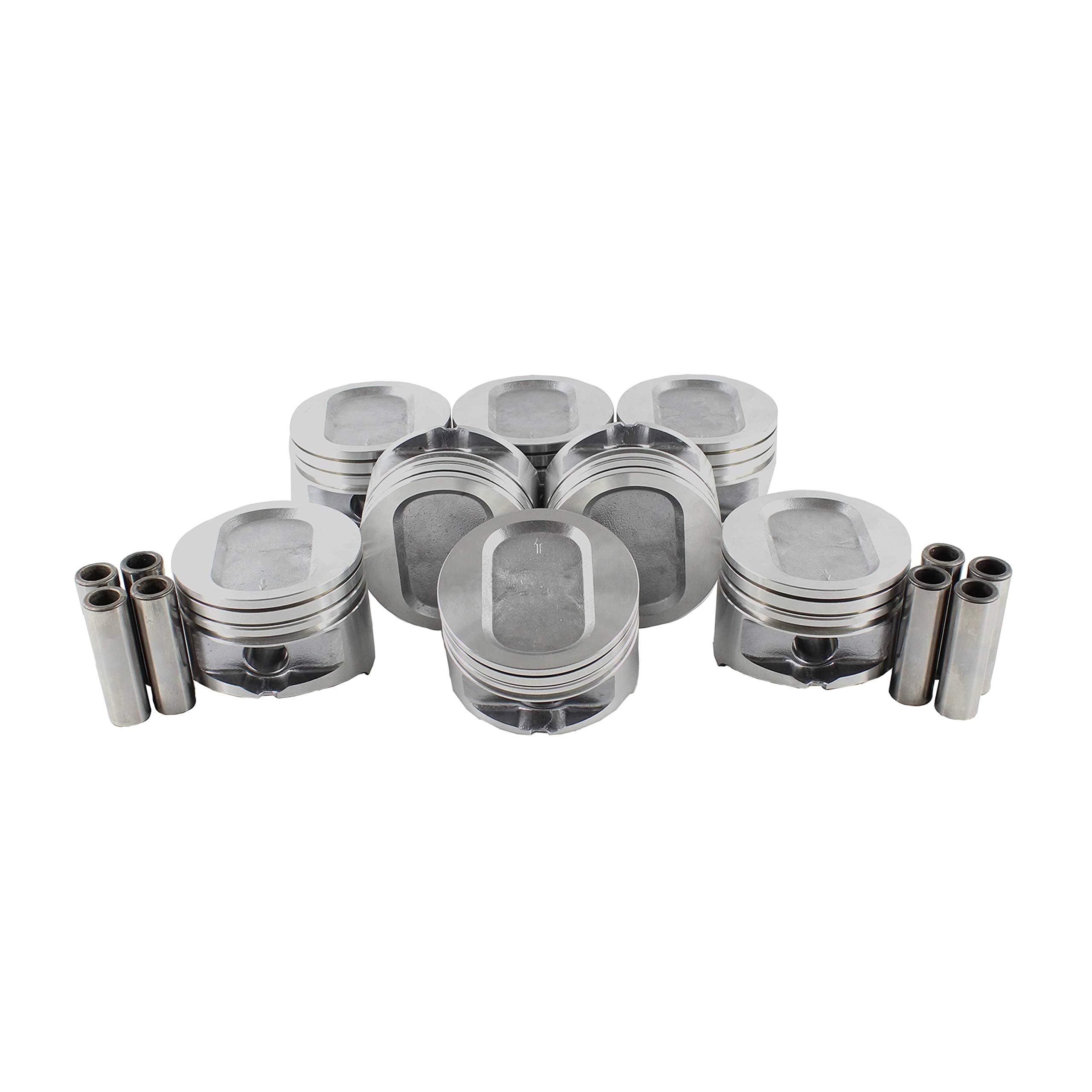 DNJ P4188 Piston Set for 1988-1997 / Ford/Bronco, E-150, E-250, F-150, F-250, F-250 HD, F-350/5.8L / OHV / V8 / 16V / 351cid