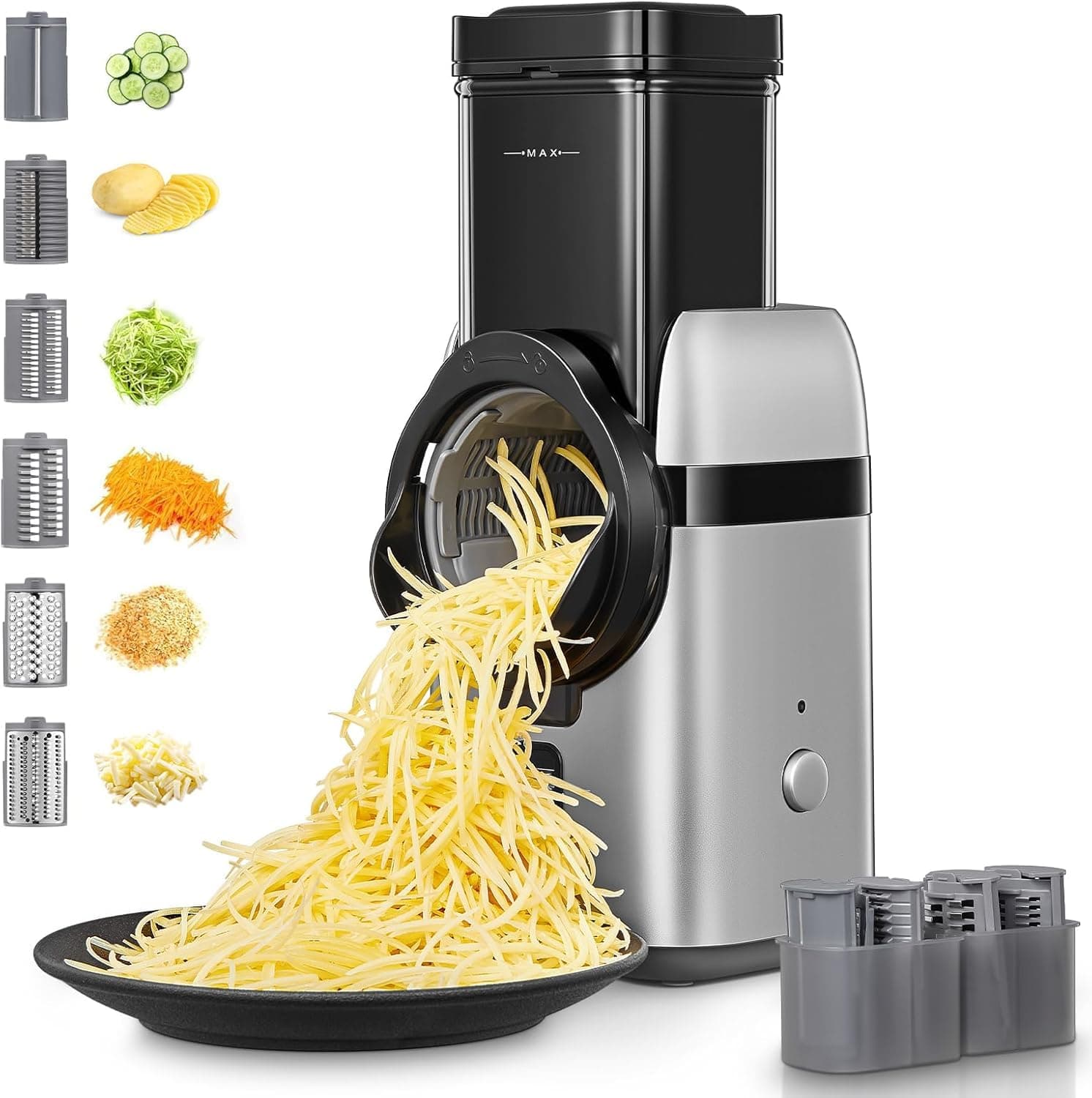 FOHERE Electric Cheese Grater