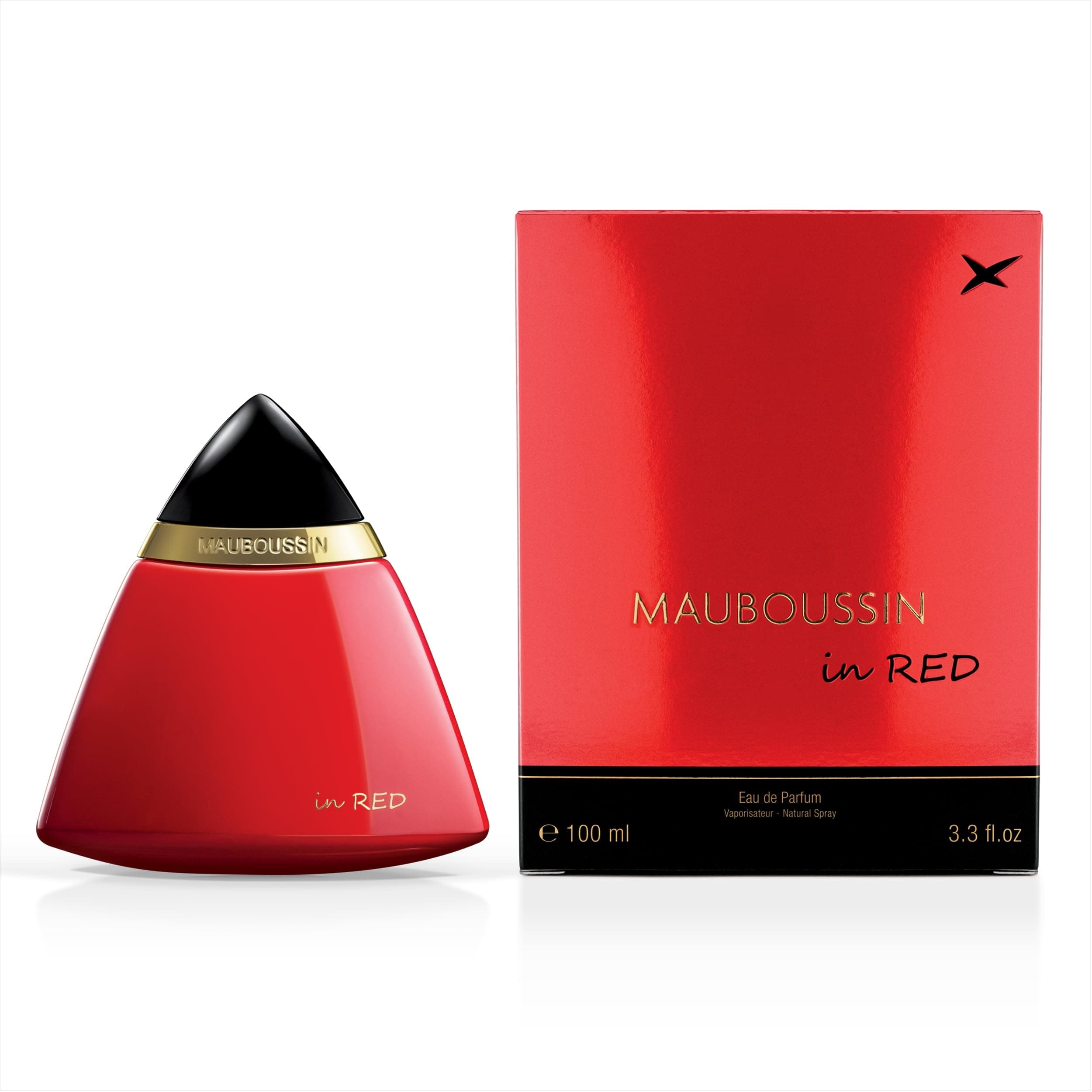 In Red 100ml (3.3 Fl Oz) - Eau de Parfum for Women - Oriental, Floral & Woody Scents