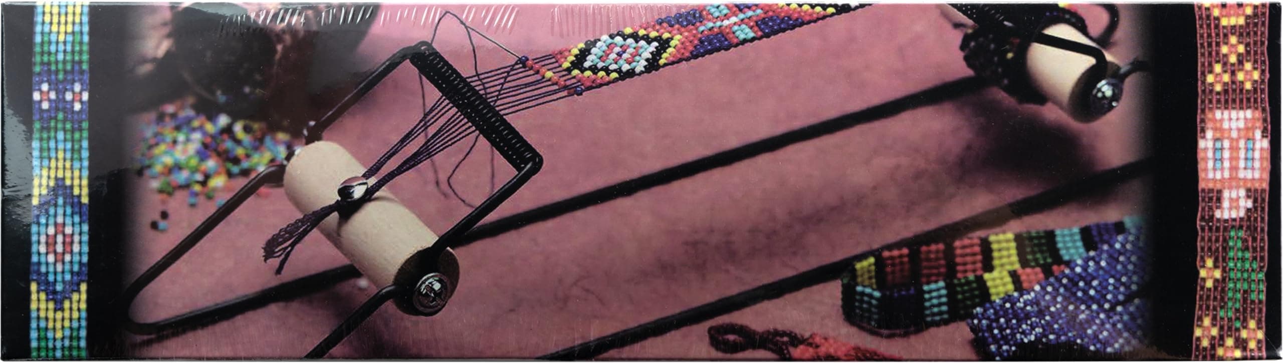 Cousin Diy Creative And Fun Bead Loom Kit With Needle, Thread And More, Black