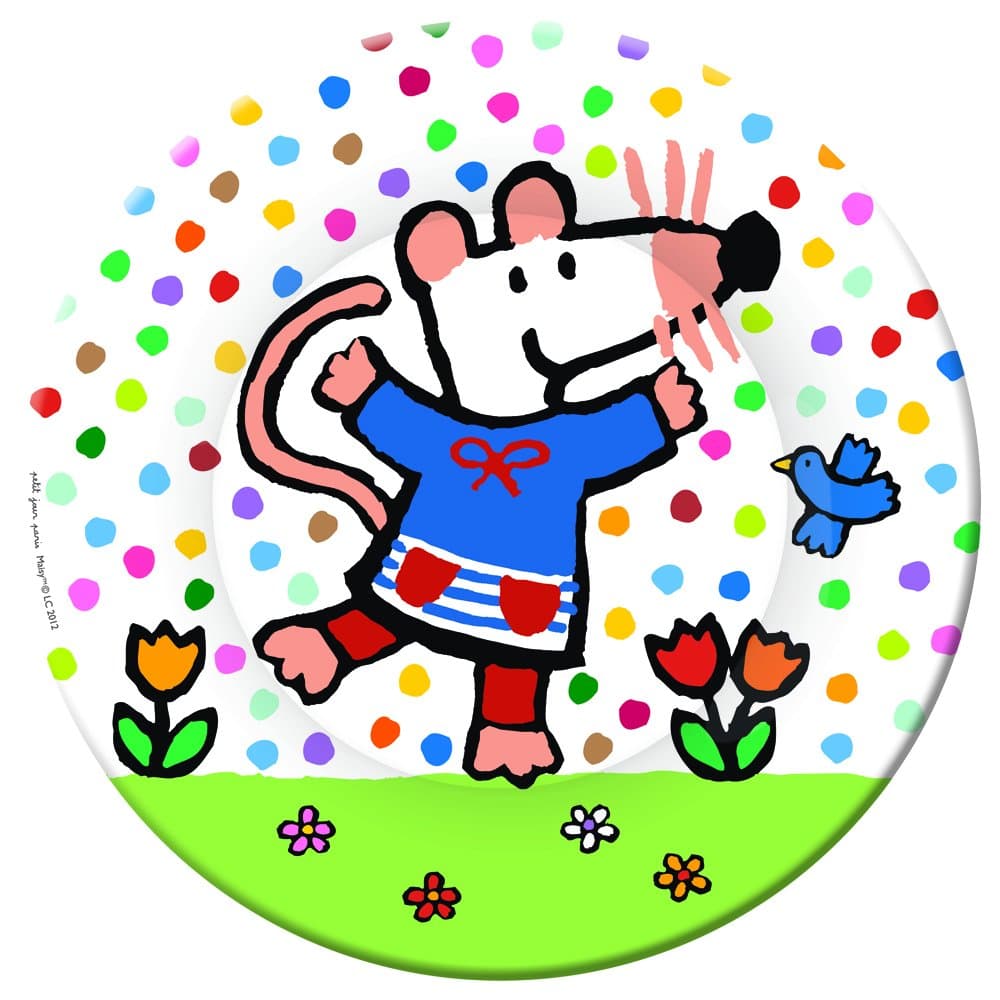 Mausi MM921E Small Plate with Bird Design