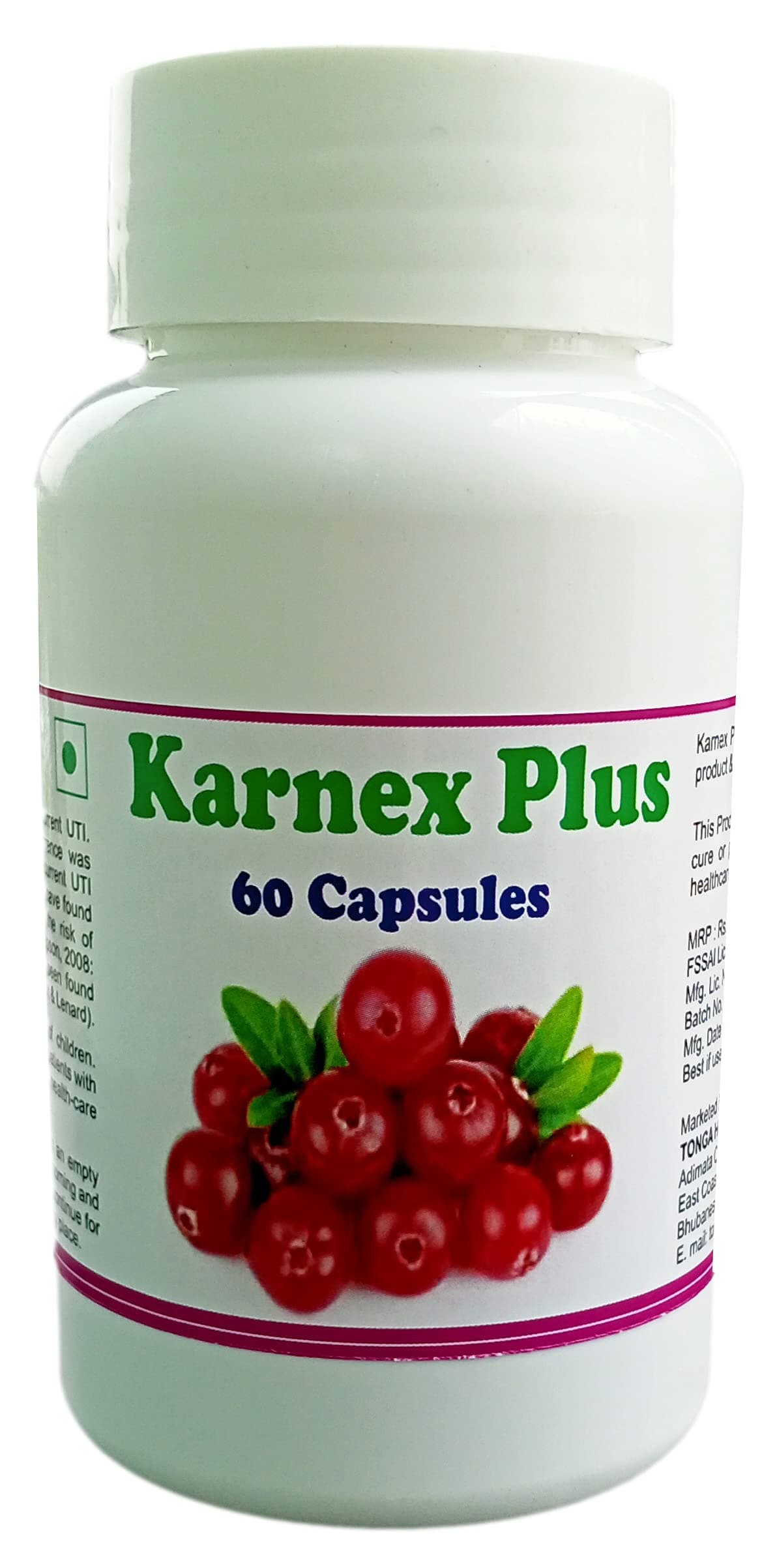 KARNEX PLUS CAPSULES - 60 CAPSULES (GET 1 BOTTLE KARNEX PLUS 50ML DROPS FREE)