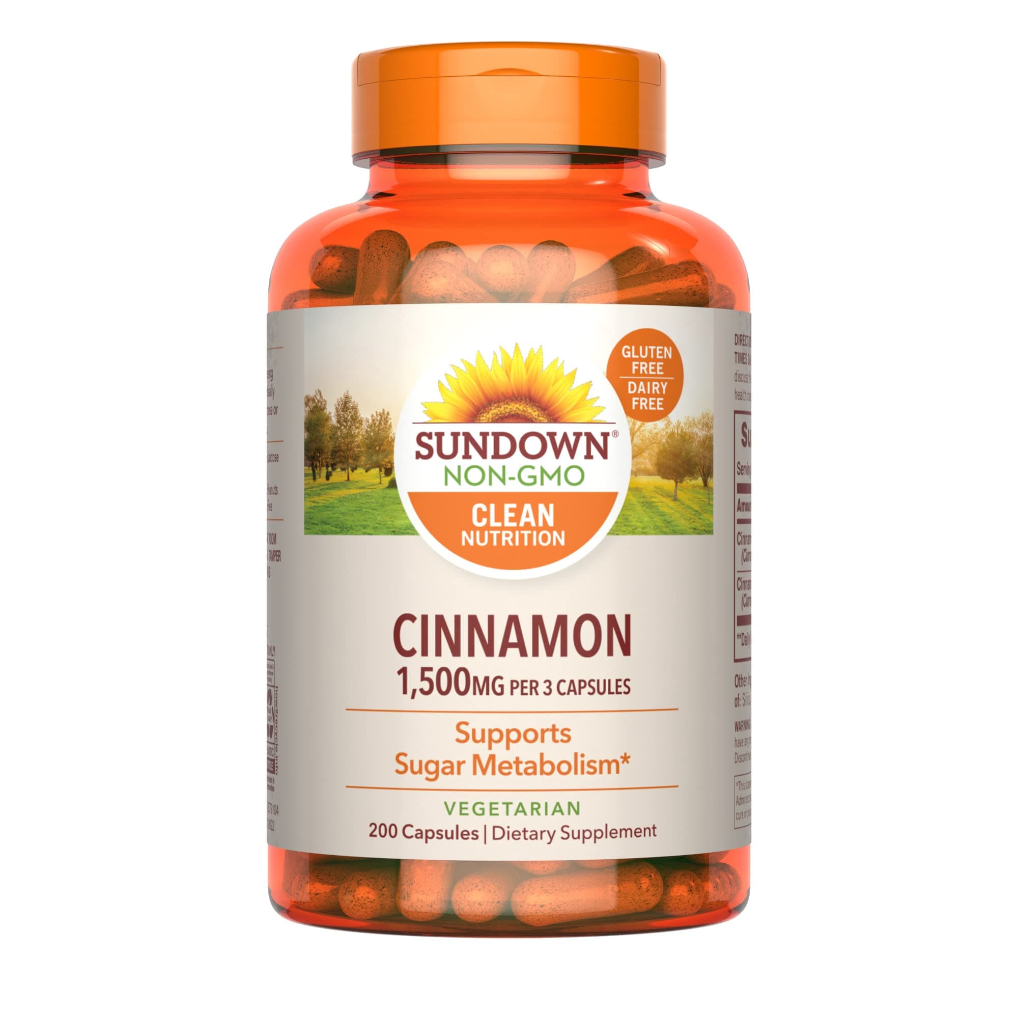 Sundown Cinnamon 1000 Mg 200 Caps