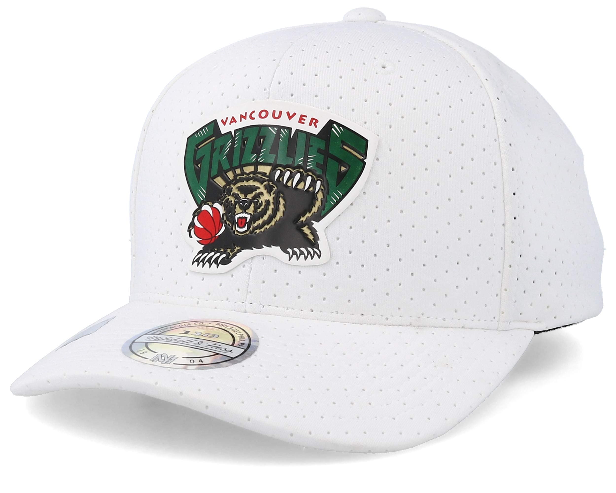 Mitchell & NessAce White 110 Adjustable Snapback Cap