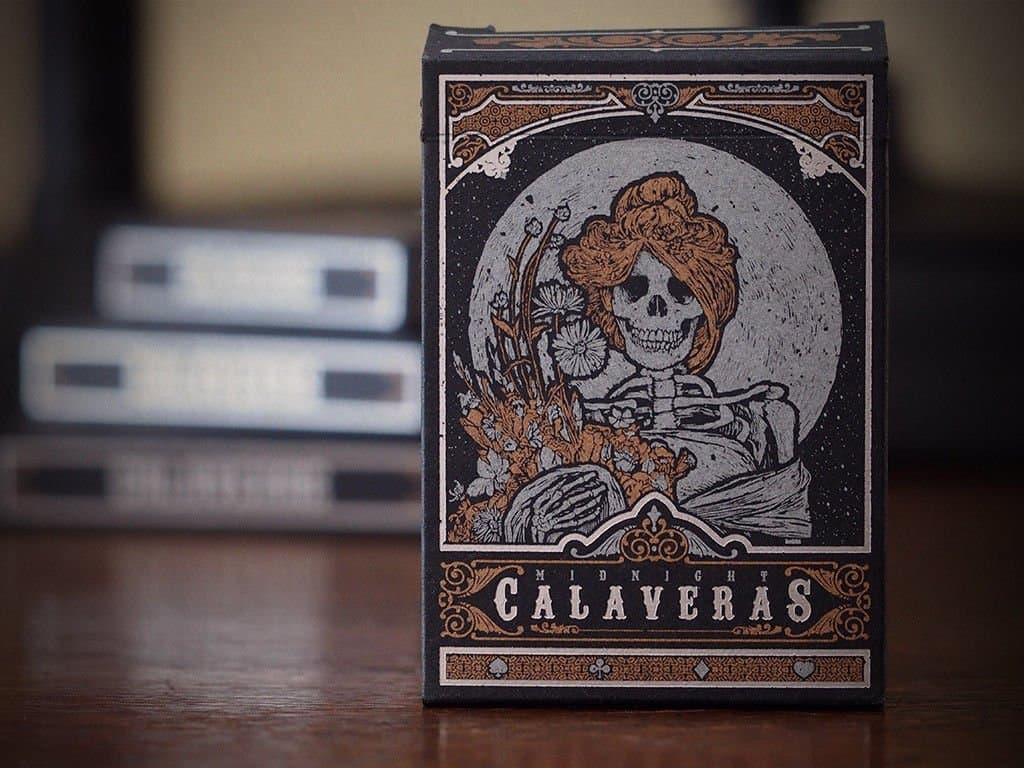 Midnight Calaveras Playing Cards Deck Brand New