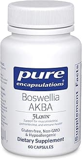 Boswellia AKBA - Supports Joint Health, Colon, Immune System, Gastrointestinal Tract & Cell Health* - with 5-LOXIN Boswellia Extract - Vegan & Non-GMO - 60 Capsules