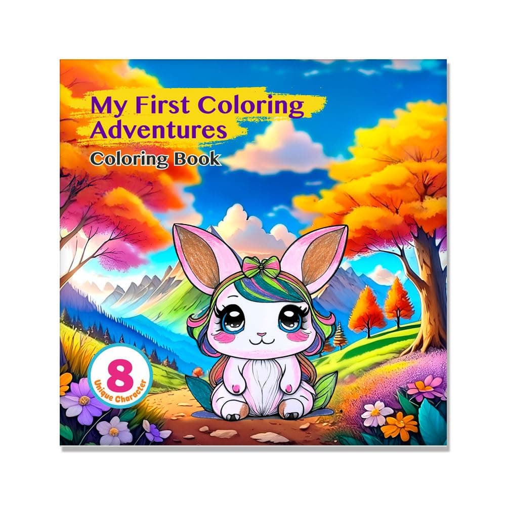 Azafran - My First Coloring Adventures - Coloring Book