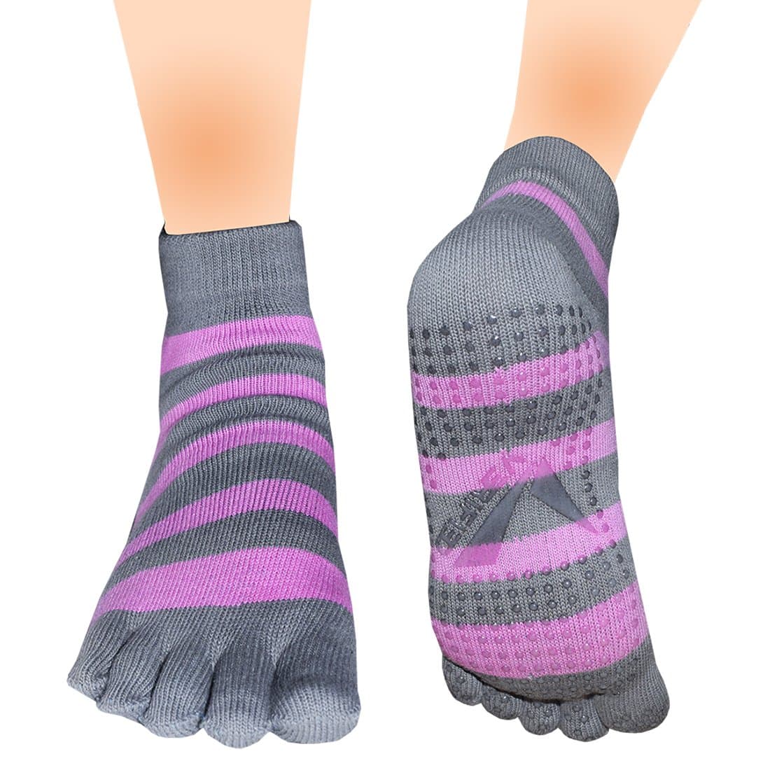 Verified Yoga Socks (Pink)