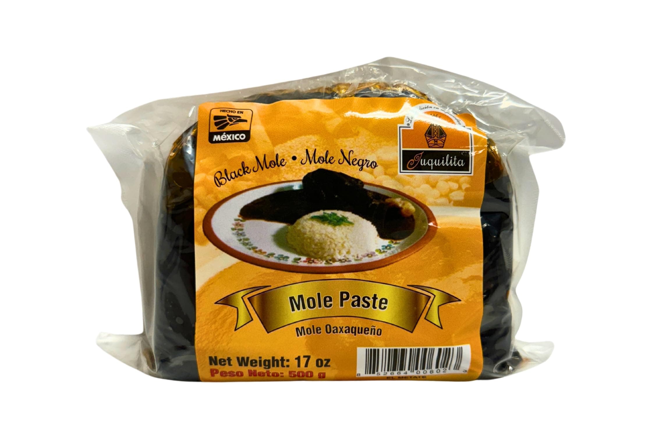 Mole Negro from Oaxaca - Black Mole Paste by Juquilita - 17 oz