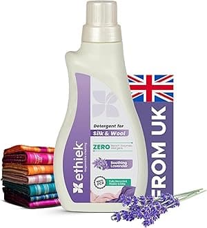 Liquid Detergent for Silk, Woolen, & Delicate Clothes, Gentle Zero Enzyme Fabric Care Detergent, Natural & Organic Detergent liquid for Top load, Front load Washing Machine & Hand Wash - 1000ml