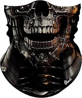 Obacle Skull Face Mask for Dust Wind Sun Protection Men Women Motorcycle Riding