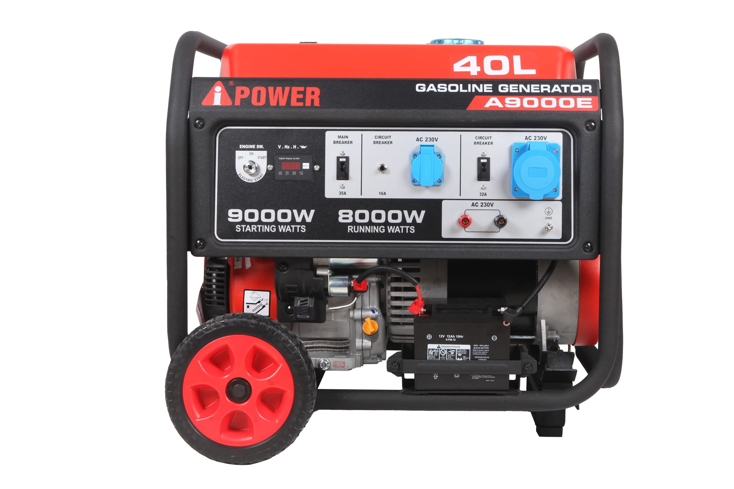 A9000E Induction Load Gasoline Generator (9000W)