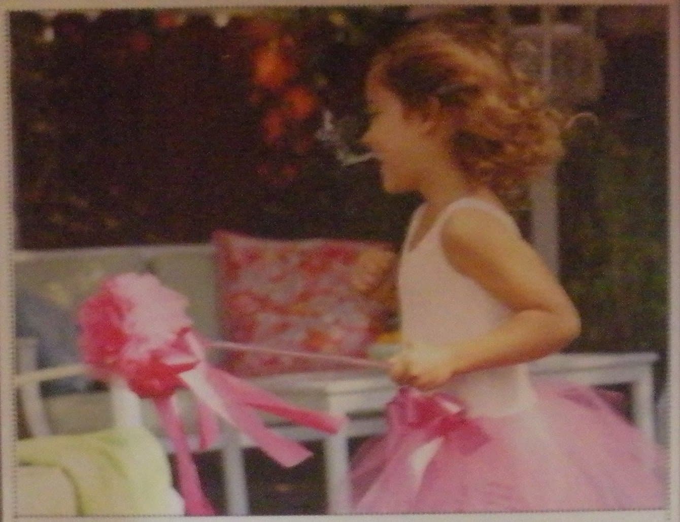 Flower Wand - Pink Rose