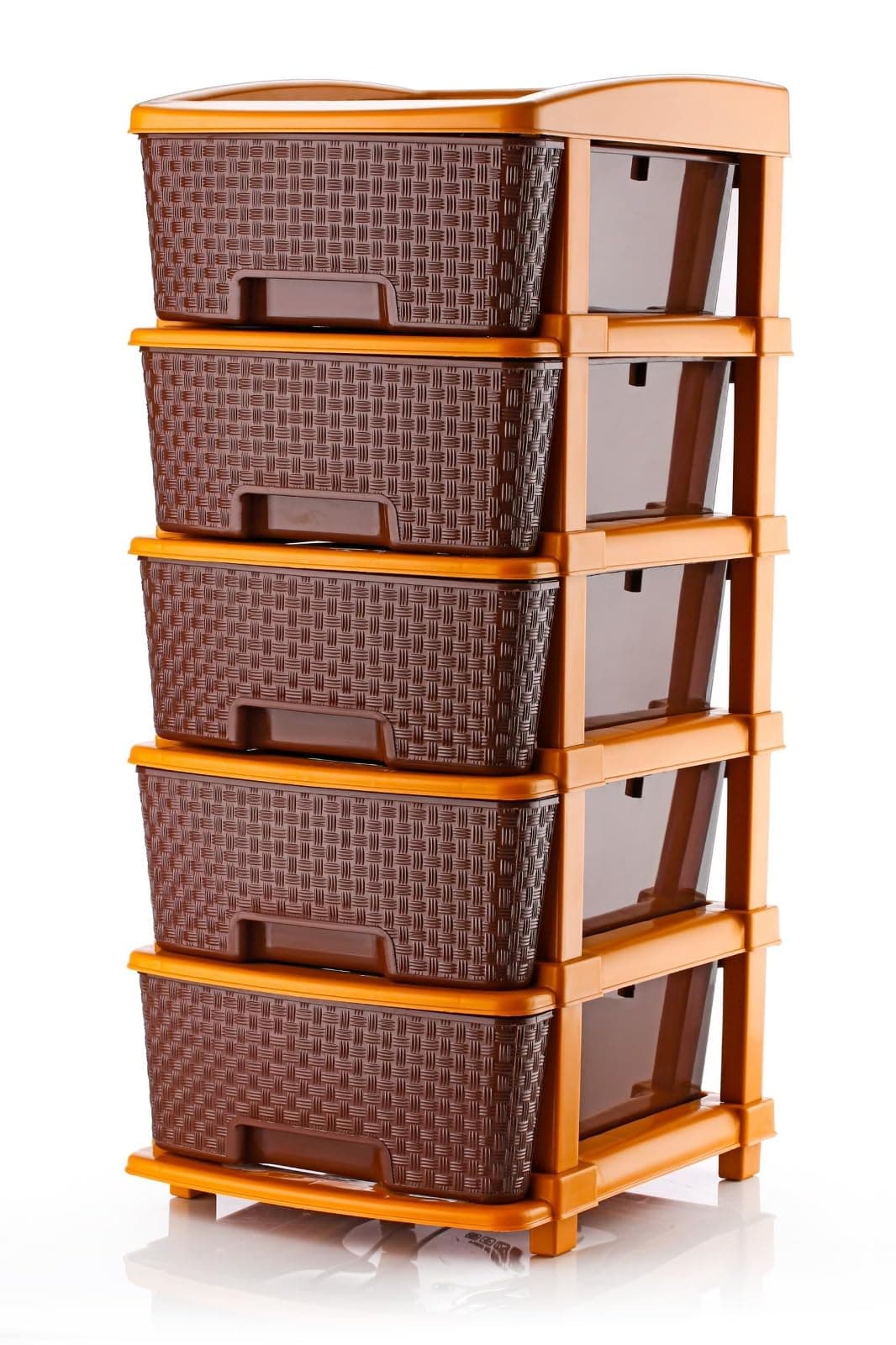 5 Xl Multipurpose Drawer Plastic Modular Chest Storage Organizer Home, Office, Parlor, School, Doctors, Home And Kids (5Xl)