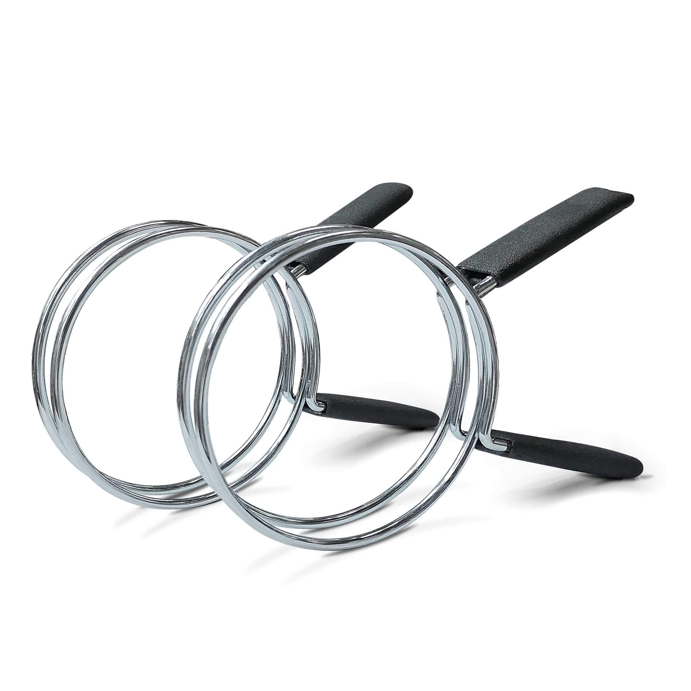 HAUTMEC 2-Piece Double-Loop 4-Inch Hose Clamps 100mm Quick Release Hose Clips Fixing for Hose Pipe Tube HT0085-HC