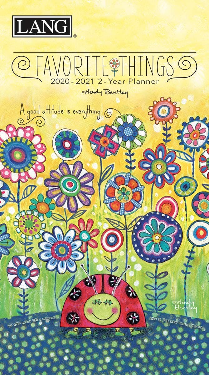 LANG Favorite Things 2020 Two Year Planner (20991071087)
