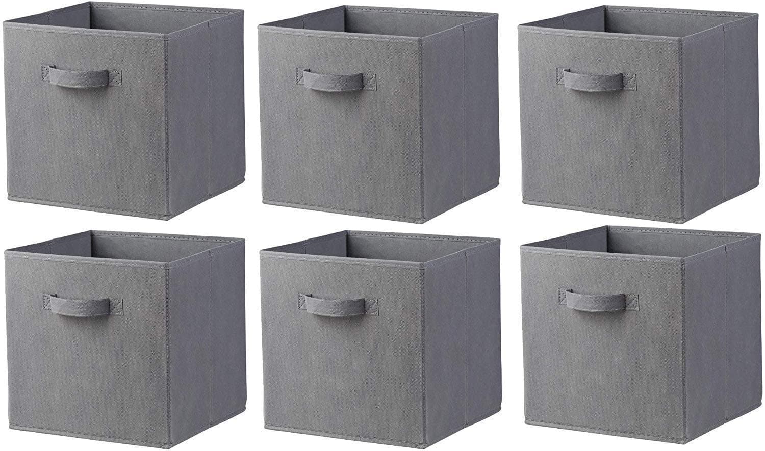 Justandkrafts Foldable Cloth Storage Cube Basket Bins Organizer Containers Drawer (4)