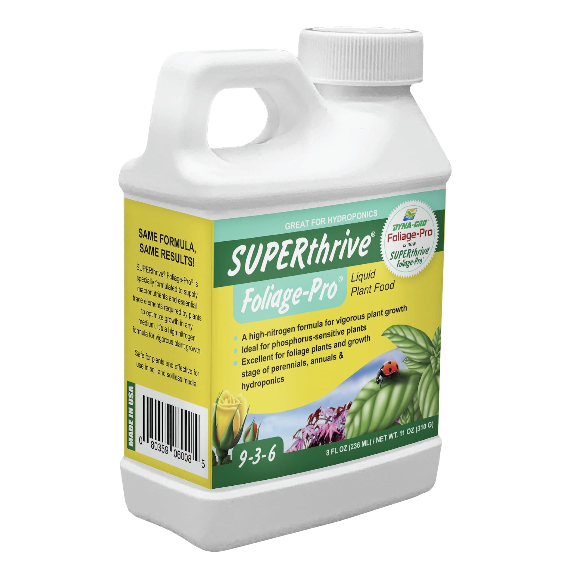 Dyna-Gro DYFOL008 Foliage Pro, White, 8 oz