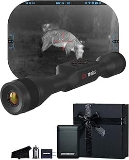 ATN Thor 5 640 Smart HD Thermal Scope with 640x480, 12 Micron Sensor | Magnification, Full HD Video Recording, Smooth Zoom | Exclusive Signature Series Kit