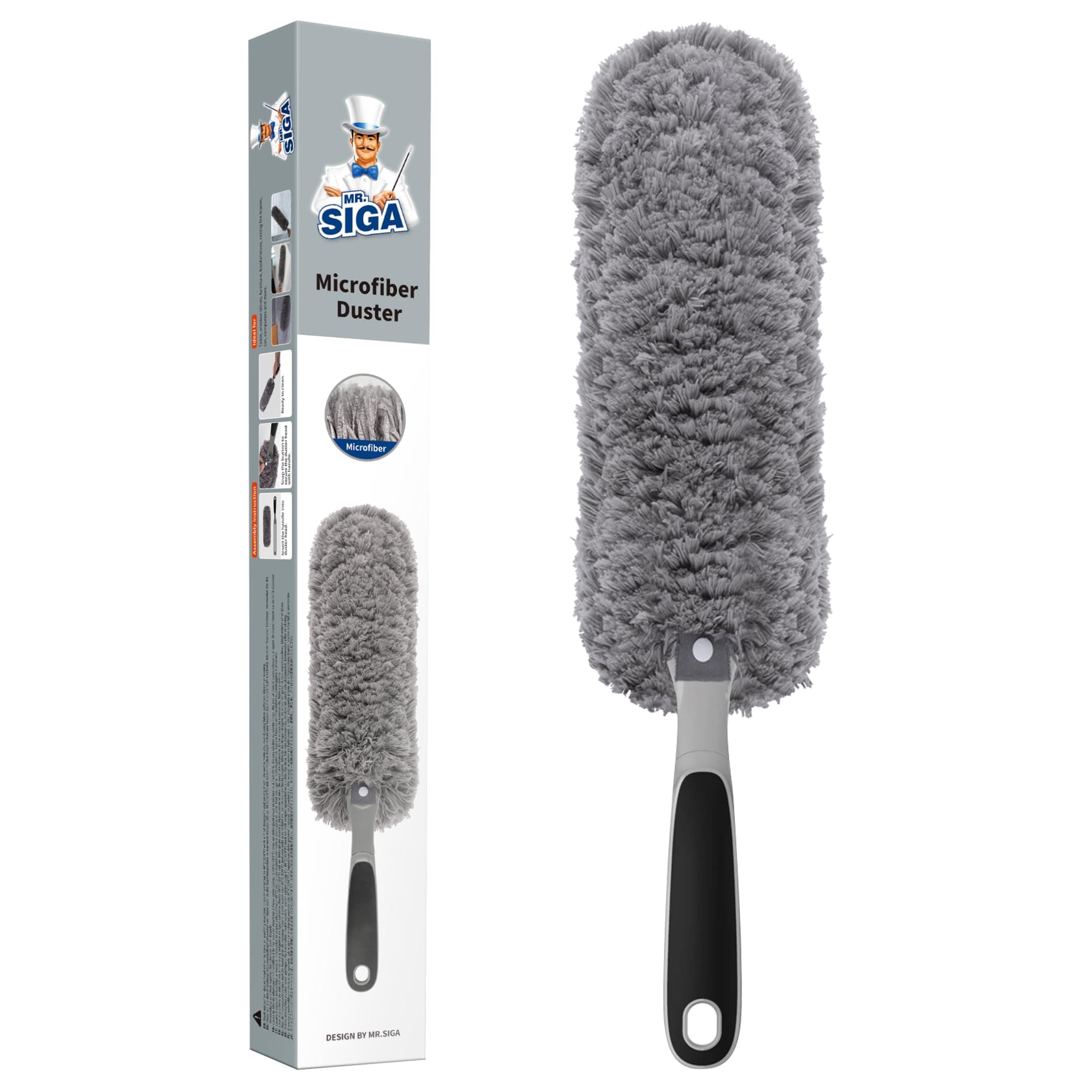 Aiznic Microfiber Duster, Washable Duster for Household Cleaning