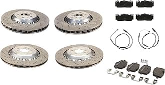 OEM Front & Rear Brake Kit Disc Rotors Pads Sensors For BMW F06 F10 F12 F13