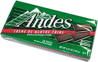 Andes Creme De Menthe Thins, 4.67 oz (Pack of 3)