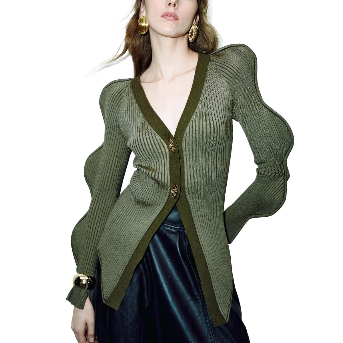 Women's Knit Cardigan Sweaters Long Sleeve Button Down Open Front Casual Outwear Trendy 2025