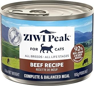 Peak Canned Cat Food, Beef