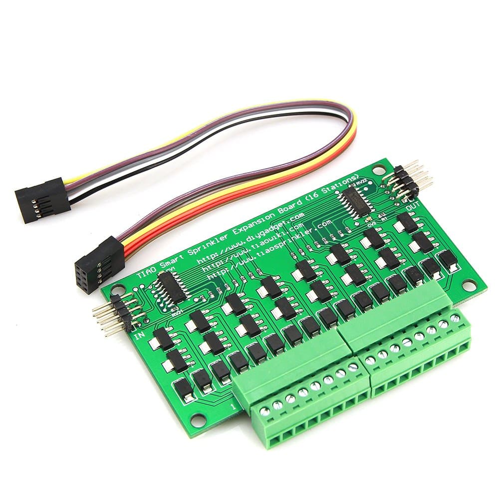 TIAO Smart Network Sprinkler Controller 16 Station Expansion Board Zone Expander