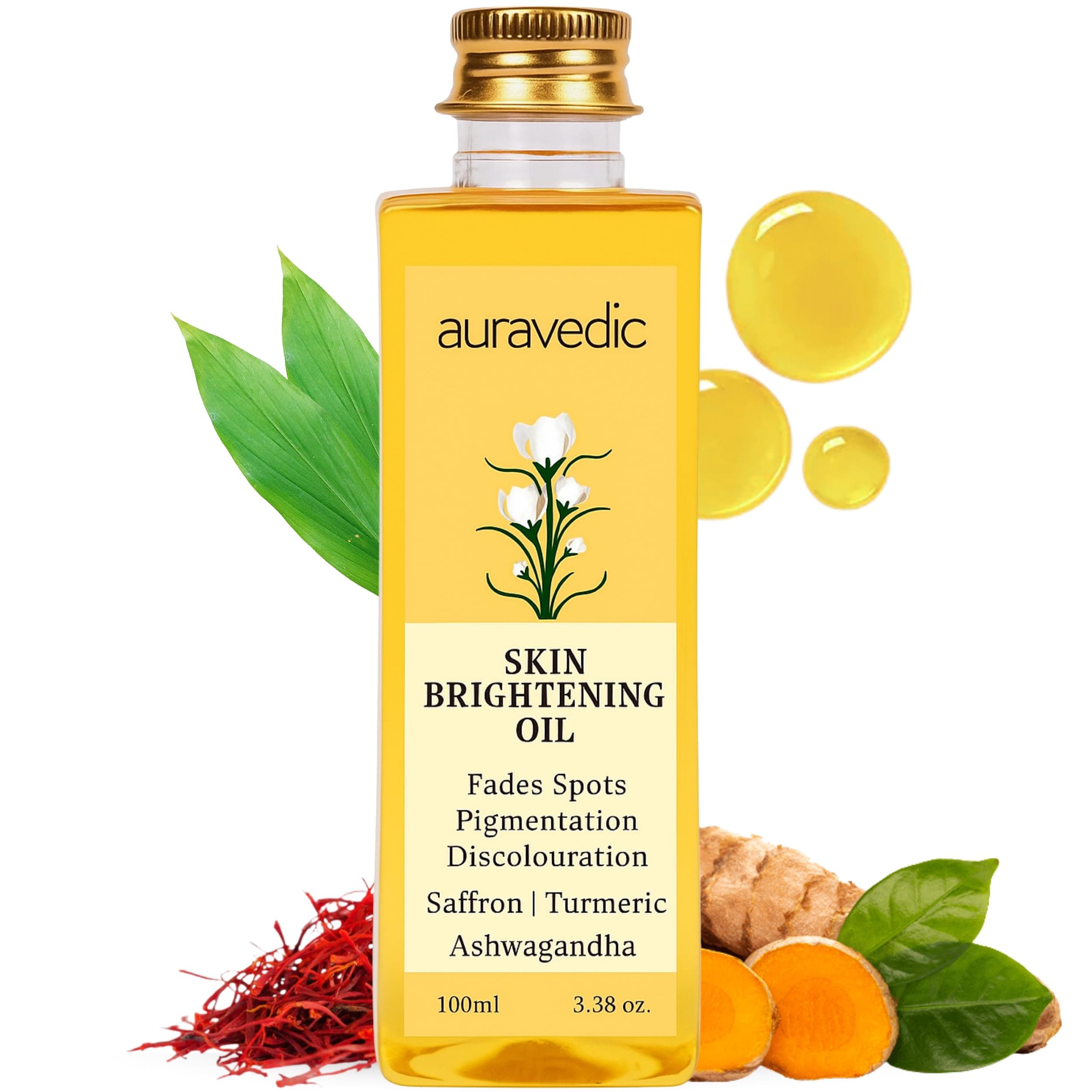 Auravedic Skin Lightening Oil, 100ml
