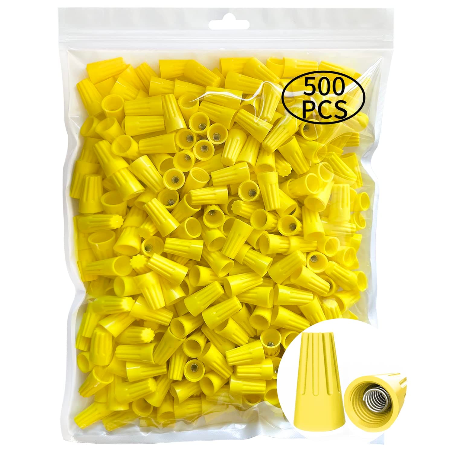 Electrical Wire Connector (20-10 AWG (Yellow))