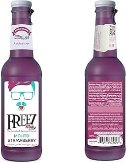 Freez Mix - Mojito Strawberry - Carbonated Flavored Soda Drink - 275ml