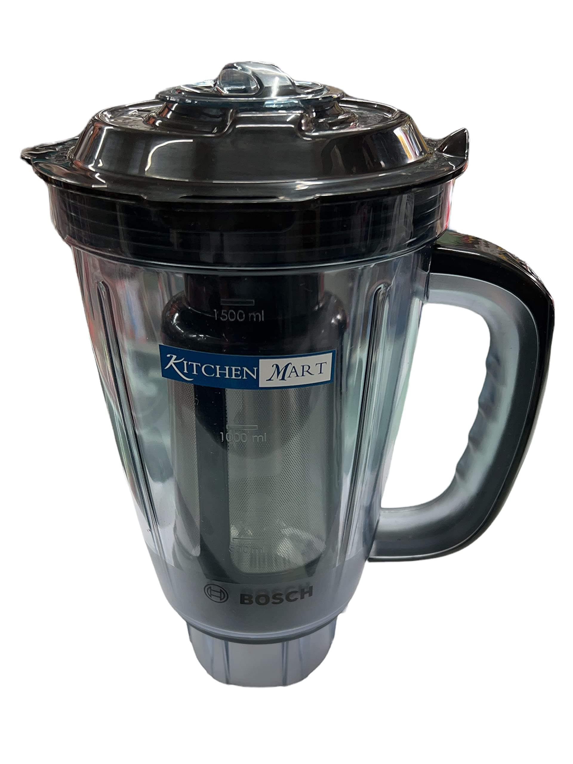 Kitchen Mart Replacement Jar For Bosch Mixer Grinder (Juicer Jar- 1500 Ml),750 Watts, Silver