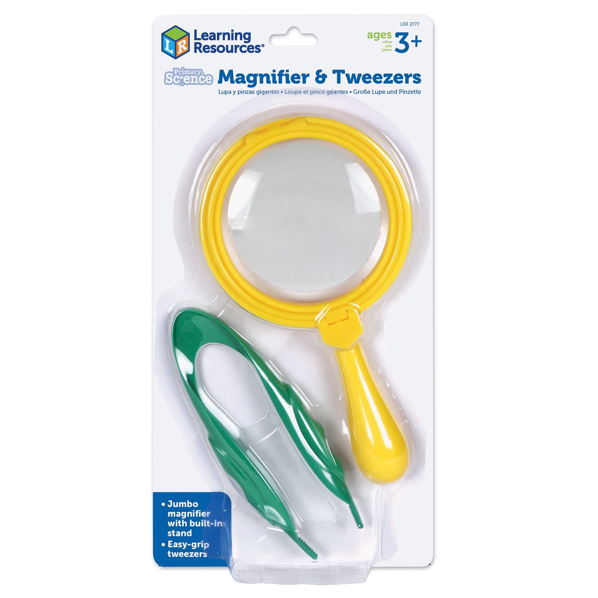 Jumbo Magnifier & Tweezer