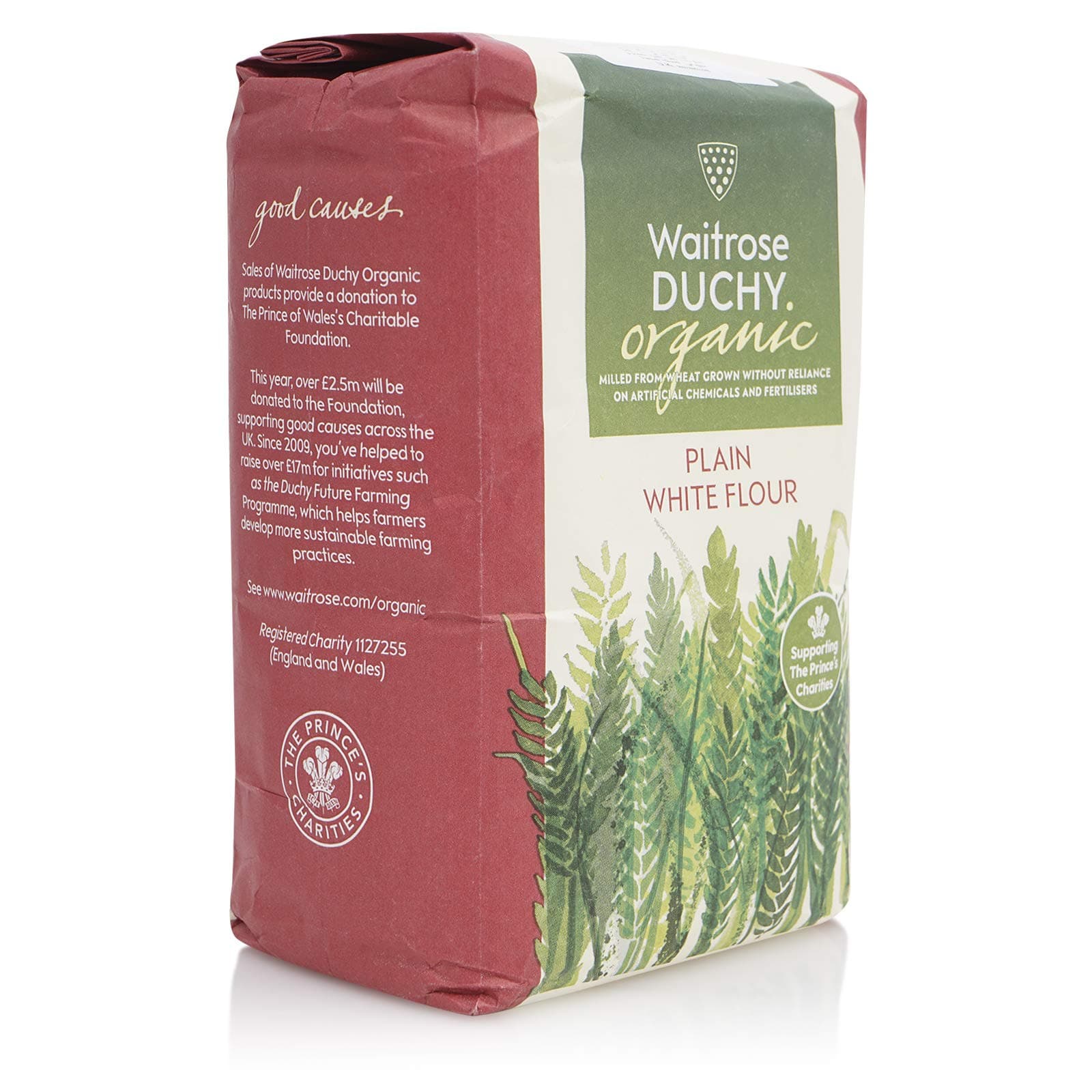 Duchy Waitrose Organic Plain White Flour 1.5kg
