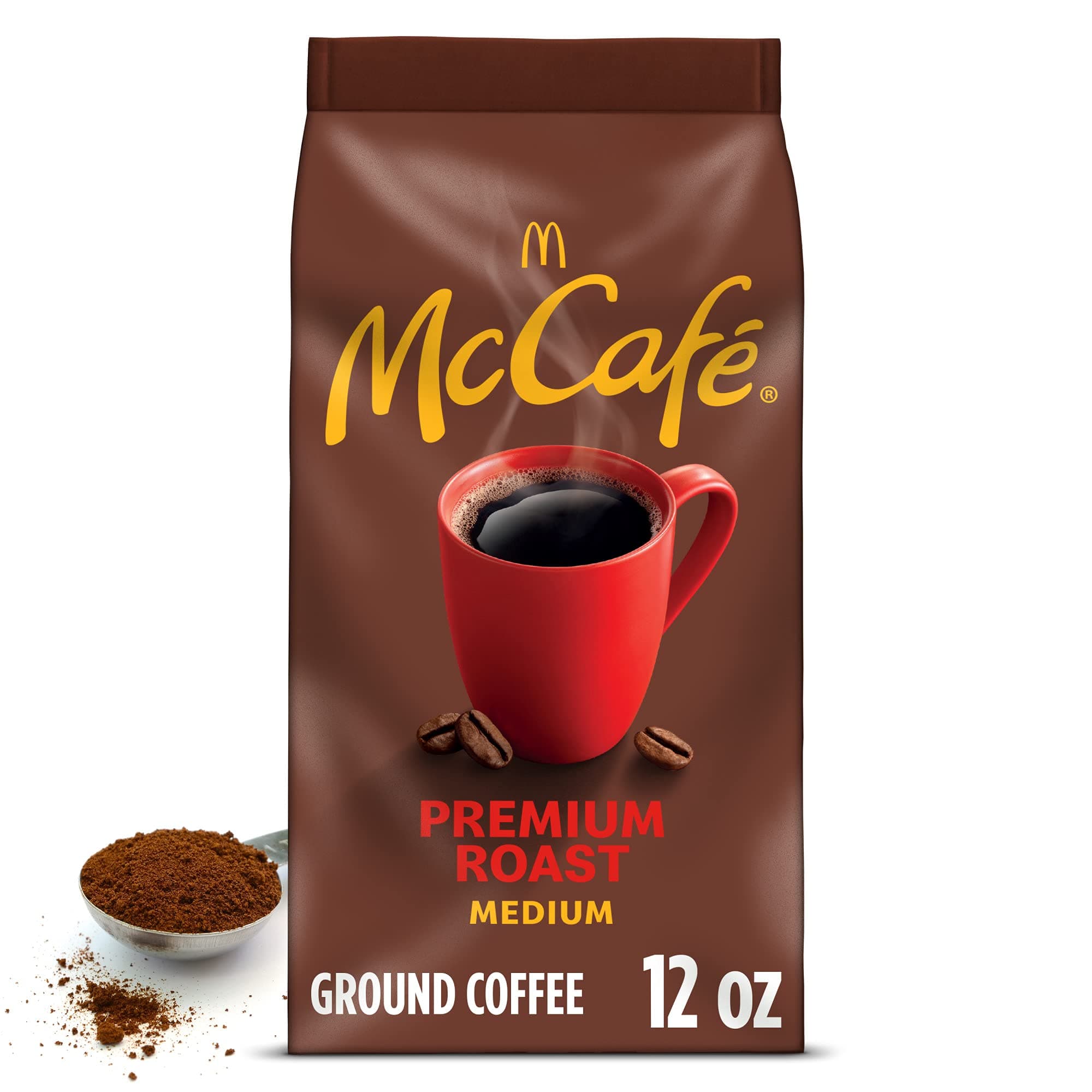 Premium Roast Smooth & Balanced Medium Roast Ground Coffee 340g Bag