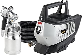 Wagner Spraytech 2433989 Earlex 6700 Stationary HVLP Paint Sprayer for Professional Woodworking and Furniture Refinishing, Fine Finishing with Oil & Water Based Materials, Pro 9 Adjustable Spray Gun