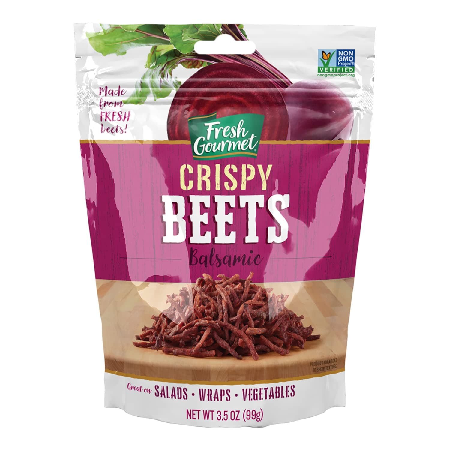 Crispy Balsamic Beets 3.5 Ounce (Pack of 1)