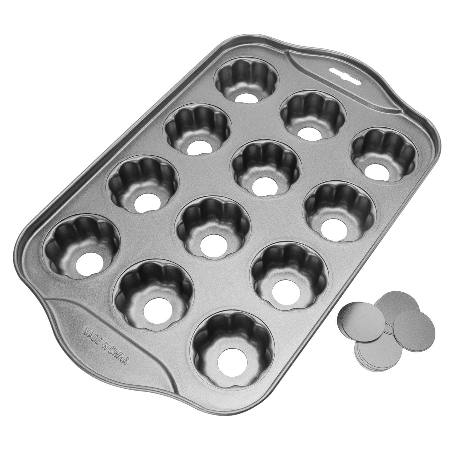 12 Cups Mini Cheesecake Pan, springform Pan,bundt cake pan-Flower Shape