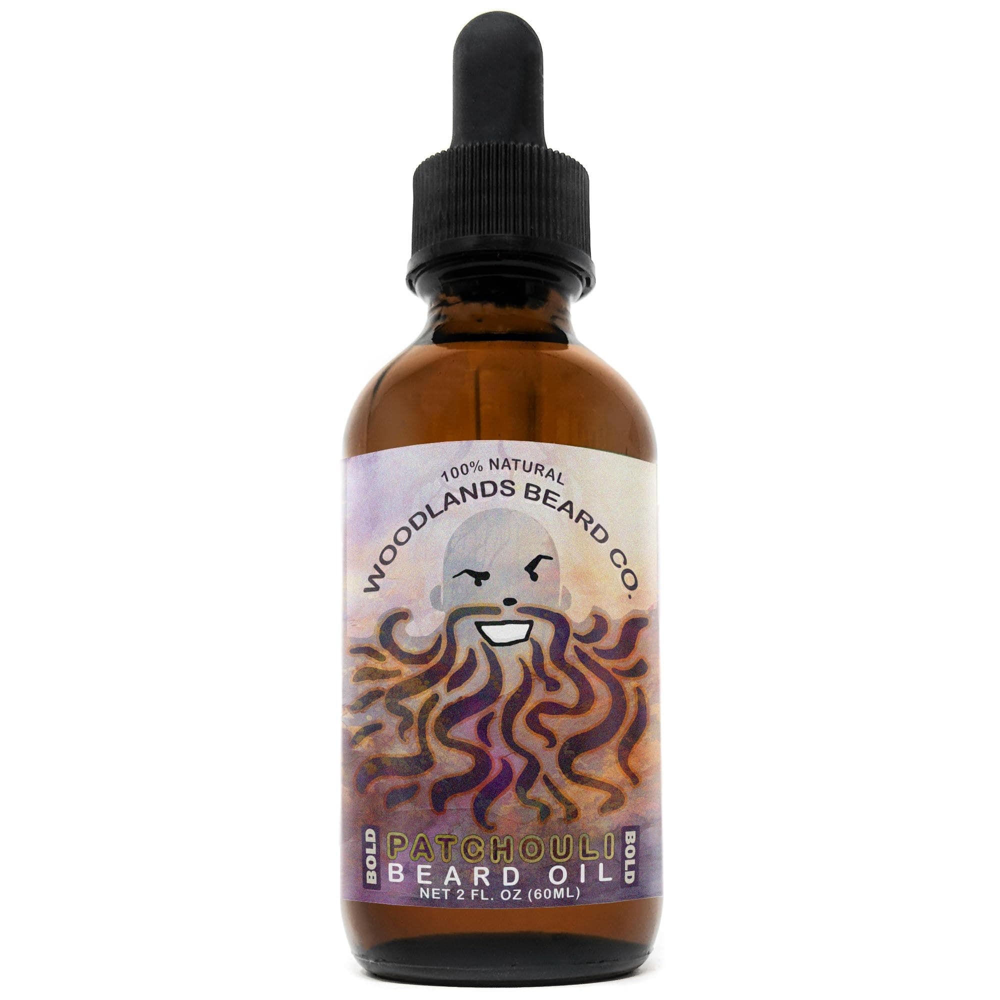 Patchouli Beard Oil – A Strong Bold Patchouli Scent (2 oz.)