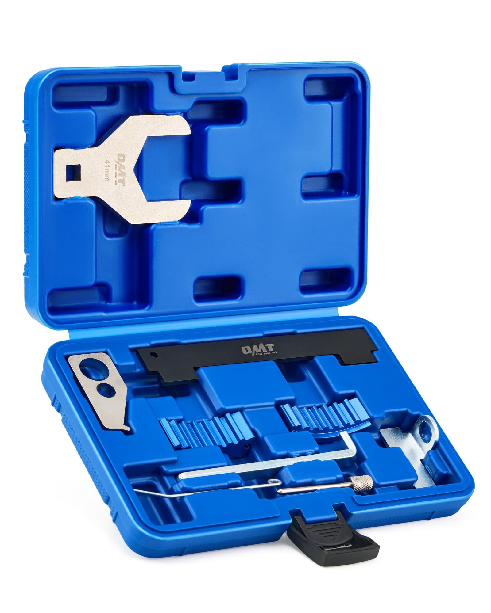 Engine Camshaft Tensioning Locking Alignment Timing Belt Tool Kit with Water Pump Wrench Compatible with Chevrolet Cruze Aveo Orlando Vauxhall Opel Astra Zafira Fiat 16V 1.4 1.6 1.8