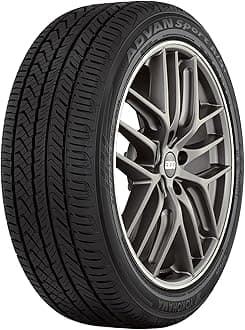 YokohamaADVAN SPORT AS+ 235/50R17 96W SL ALL-SEASON ULTRA-HIGH PERFORMANCE TIRE