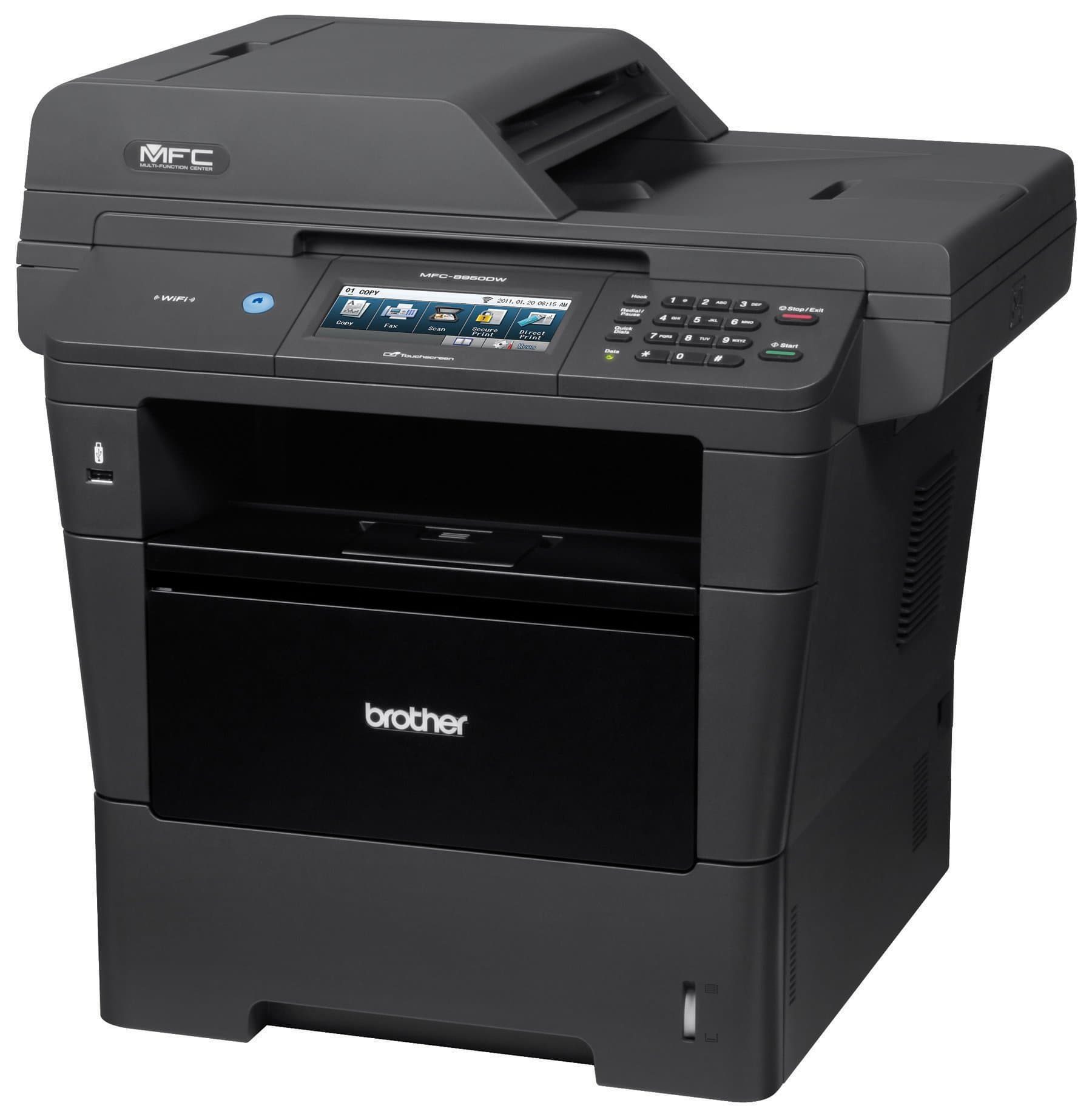 Brother MFC8950DW Wireless Monochrome Printer with Scanner, Copier and Fax, Amazon Dash Replenishment Ready