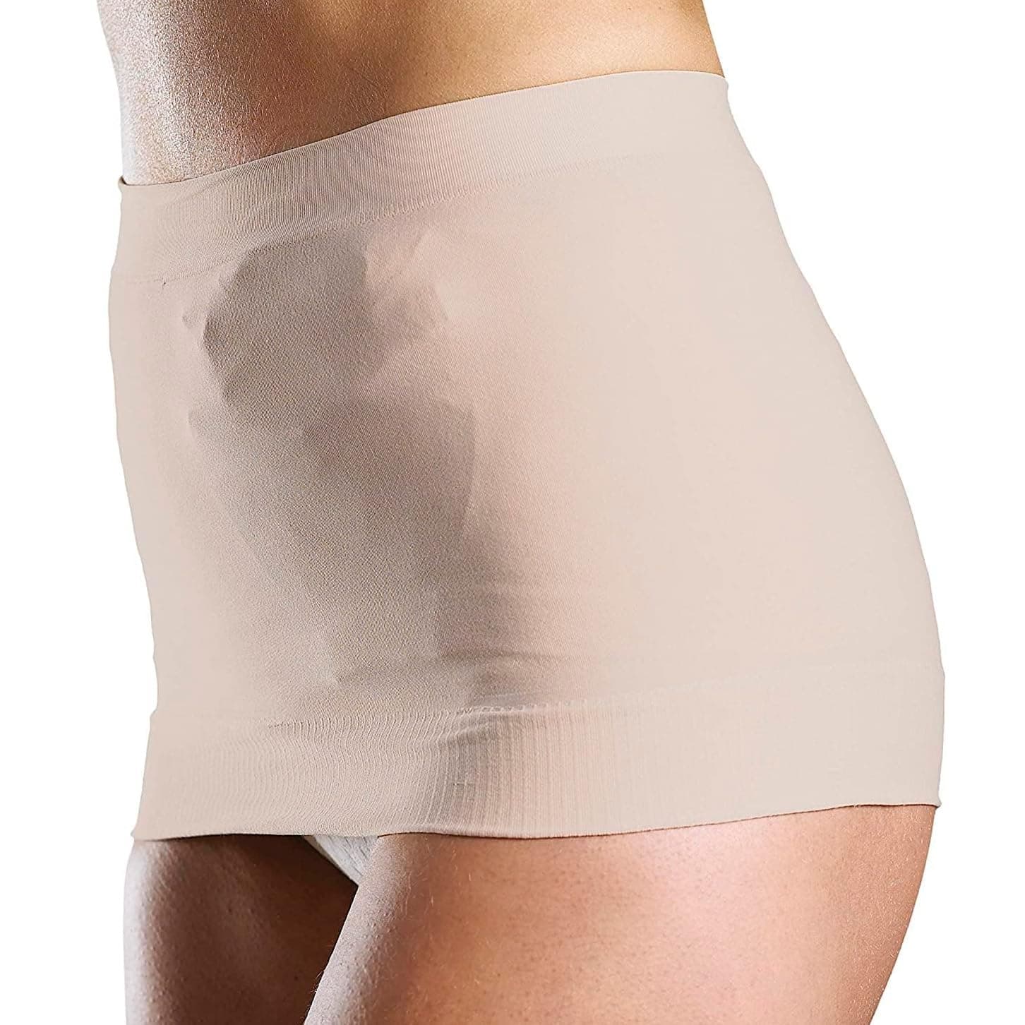 StomaSafe Plus Ostomy/Hernia Support Garment Light by TYTEX (Beige, M/L), 41-1/2" - 49-1/2" Hip Circumference