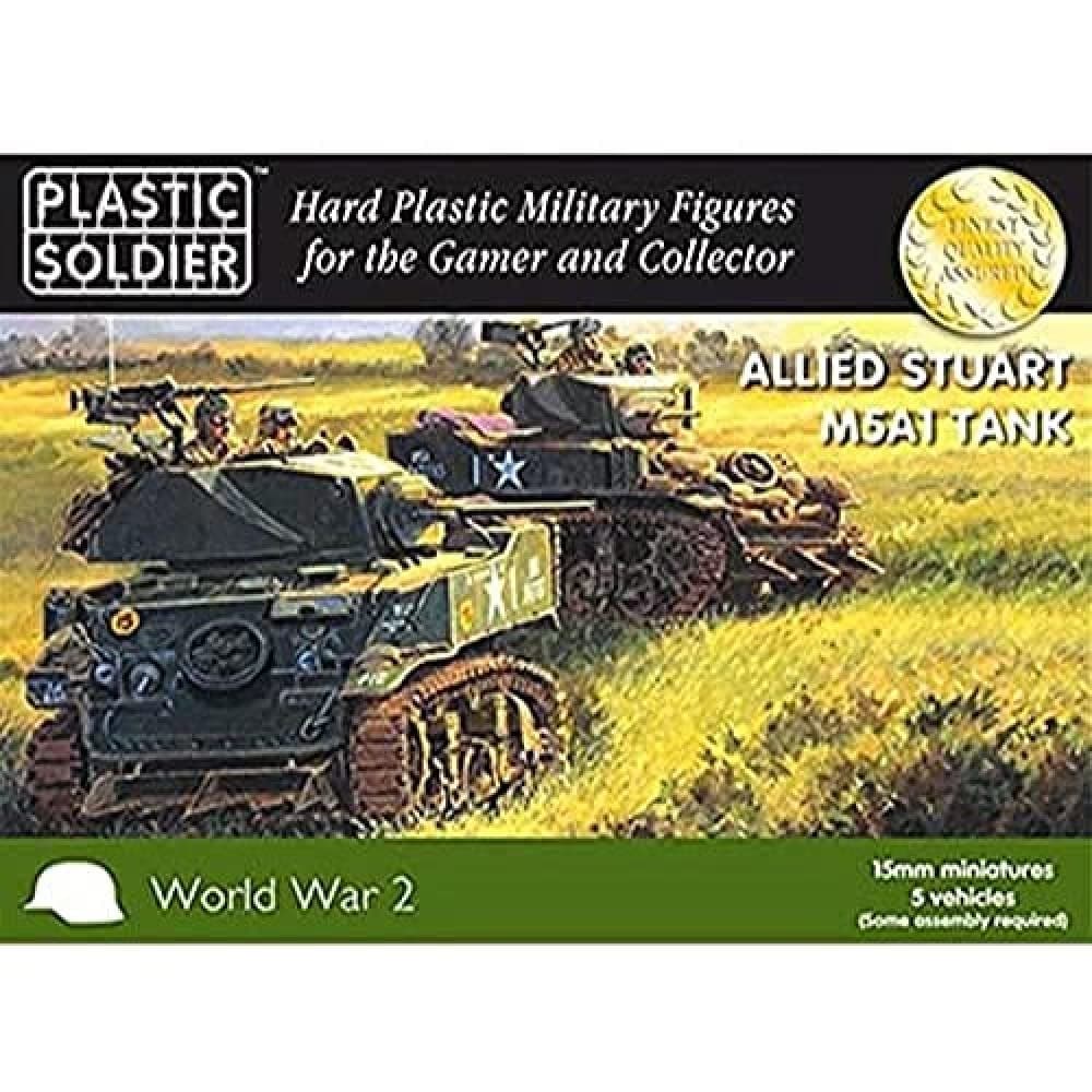 15mm Easy Assembly Stuart M5 Tank