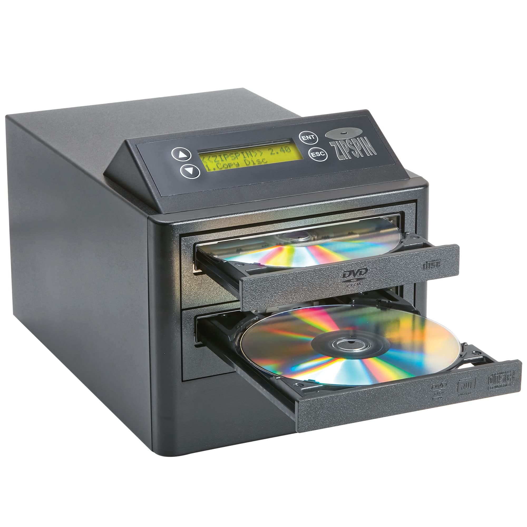 ZIPSPIN DVD/CD Master 1 TO 1 Duplicator