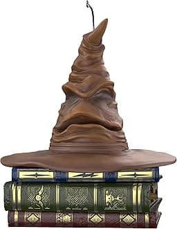 Hallmark Keepsake Christmas Ornament 2022, Harry Potter Sorting Hat, Halloween Ornament with Sound and Motion