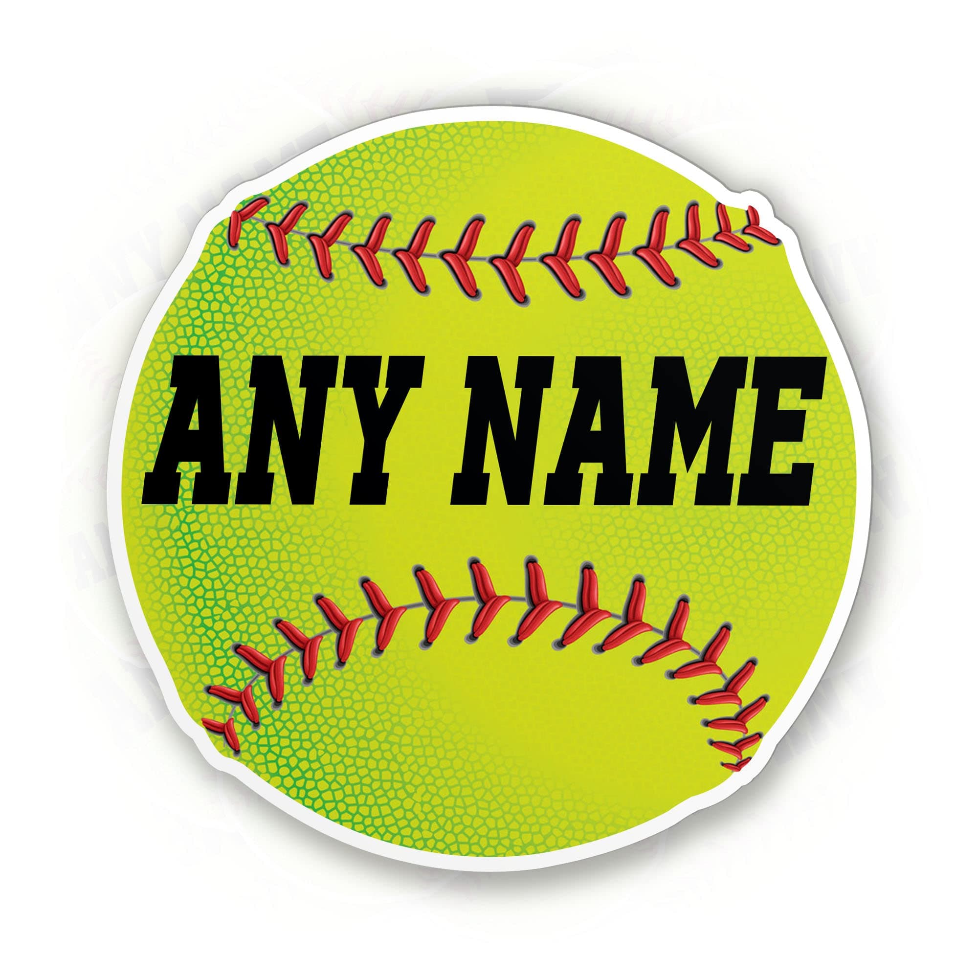Custom Baseball Helmet Name Sticker for Team Personalized Name Baseball Softball Helmet Decal Stickers Die-Cut Waterproof Vinyl Sticker for Laptop Water Bottle Phone Case Cars Merchandise Decor Decal Stuff Gift Idea for Her Him Adults Kid (Softball Name)